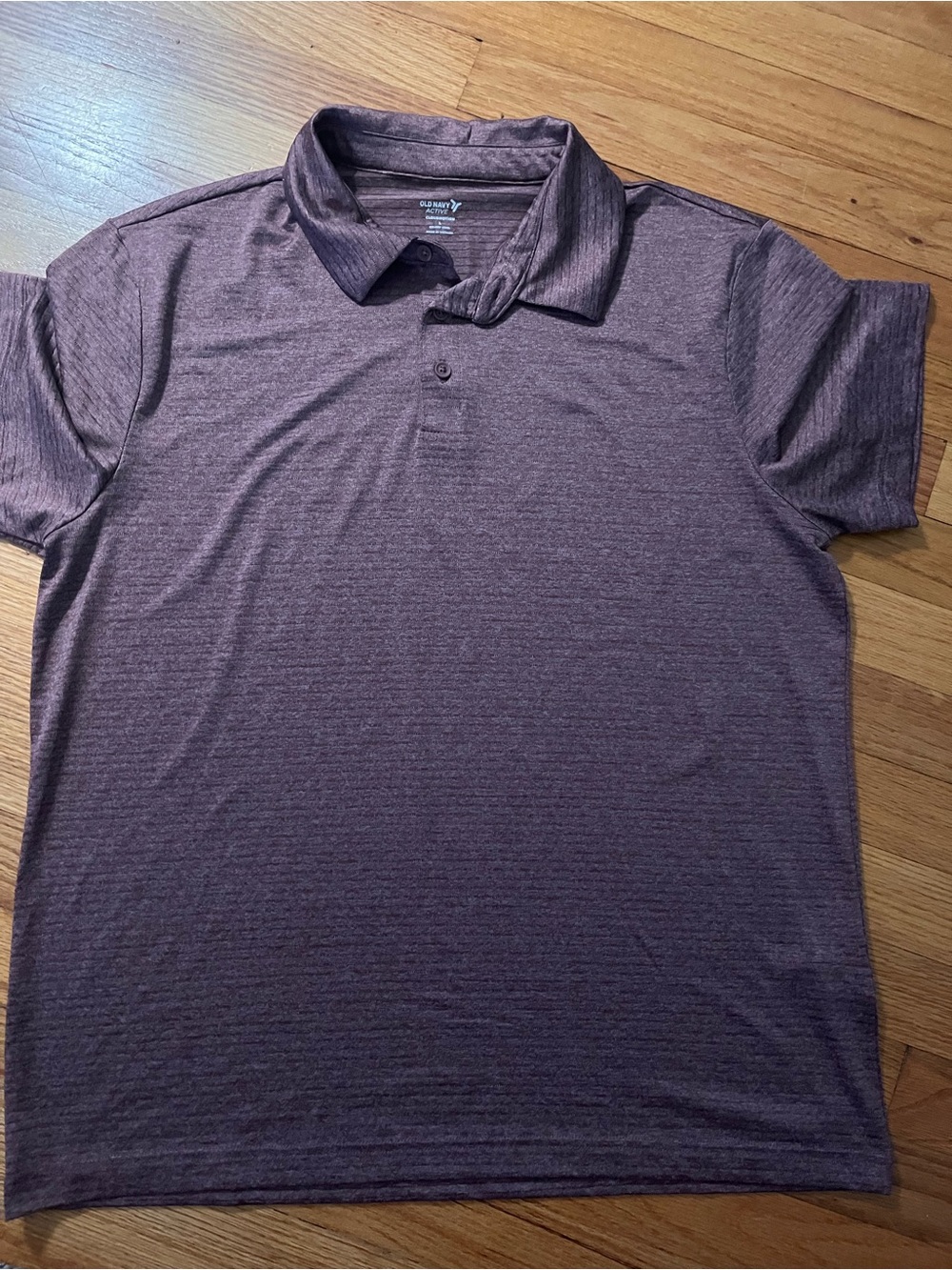 Old Navy Active Cloudmotion Moisture Wicking Polo Shirt Men’s Large Maroon